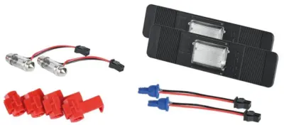 Kit luci targa a led universali lampade auto accessori illuminazione