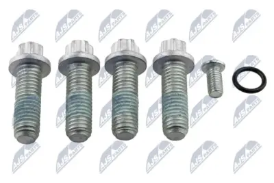 Kit Montaggio Cuscinetti Ruota 4+1 Bulloni Oring per VW Golf 5 V