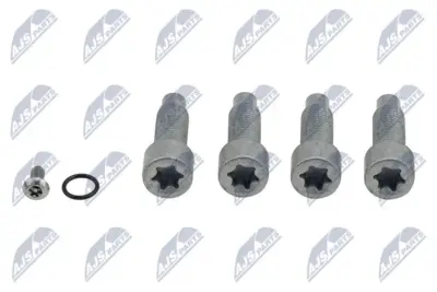 Kit Montaggio Cuscinetti Ruota e Manicotto per Volvo V40 2012-2019