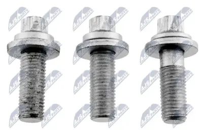 Kit Montaggio Cuscinetti Ruota Manicotto 3 Bulloni per Peugeot 206