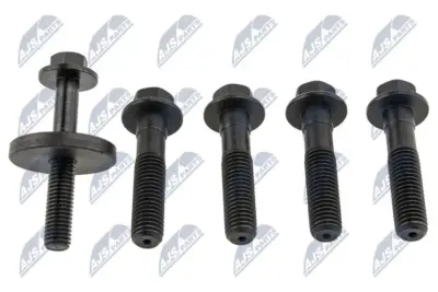 Kit Montaggio Cuscinetti Ruota Manicotto 4+1 Bulloni per VW Golf 5 (1k1)