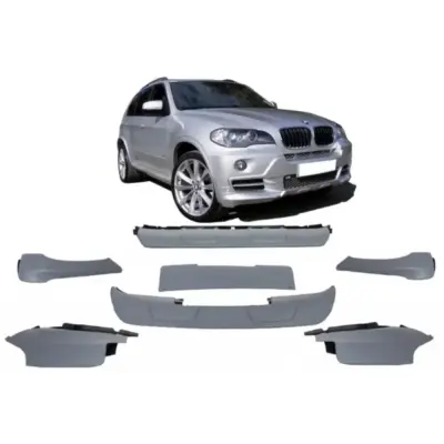 Kit Paraurti Aerodinamico Anteriore e Posteriore per BMW X5 E70 2007-2011
