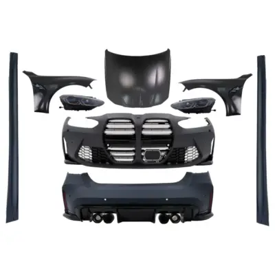 Kit Paraurti Completo Anteriore e Posteriore per BMW Serie 3 F30 2011-2019 LHD