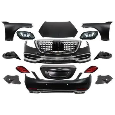 Kit Paraurti Completo per Mercedes Classe S W221 2005-2013 Guida a Sinistra