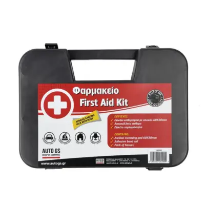 Kit Pronto Soccorso Piccolo 24x17x4 cm Nero Universale