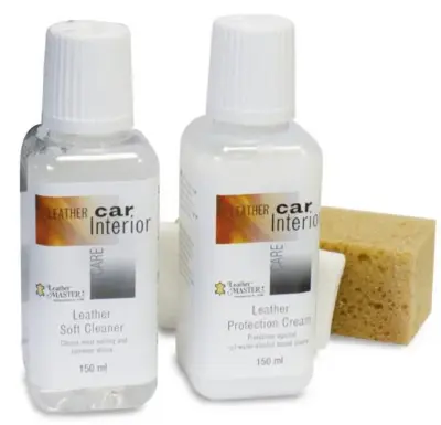 Kit pulizia e protezione pelle detergente e trattamento antimacchia