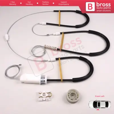 Kit Riparazione Alzacristalli Anteriore Sinistro per BMW Z4 E85 E86 2002-2008