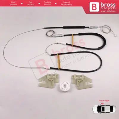 Kit Riparazione Alzacristallo Anteriore Destro per BMW Serie 3 E46 2001-2005