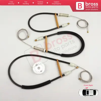 Kit Riparazione Alzacristallo Anteriore Destro per BMW Serie 5 E60 E61
