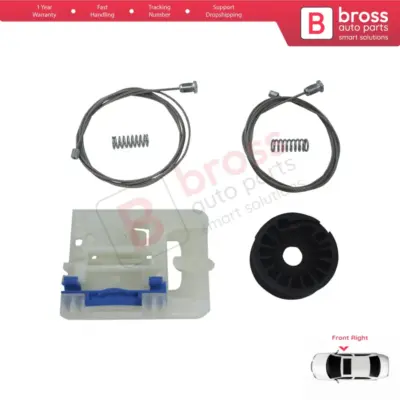 Kit Riparazione Alzacristallo Anteriore Destro per Ford Transit Custom Tourneo