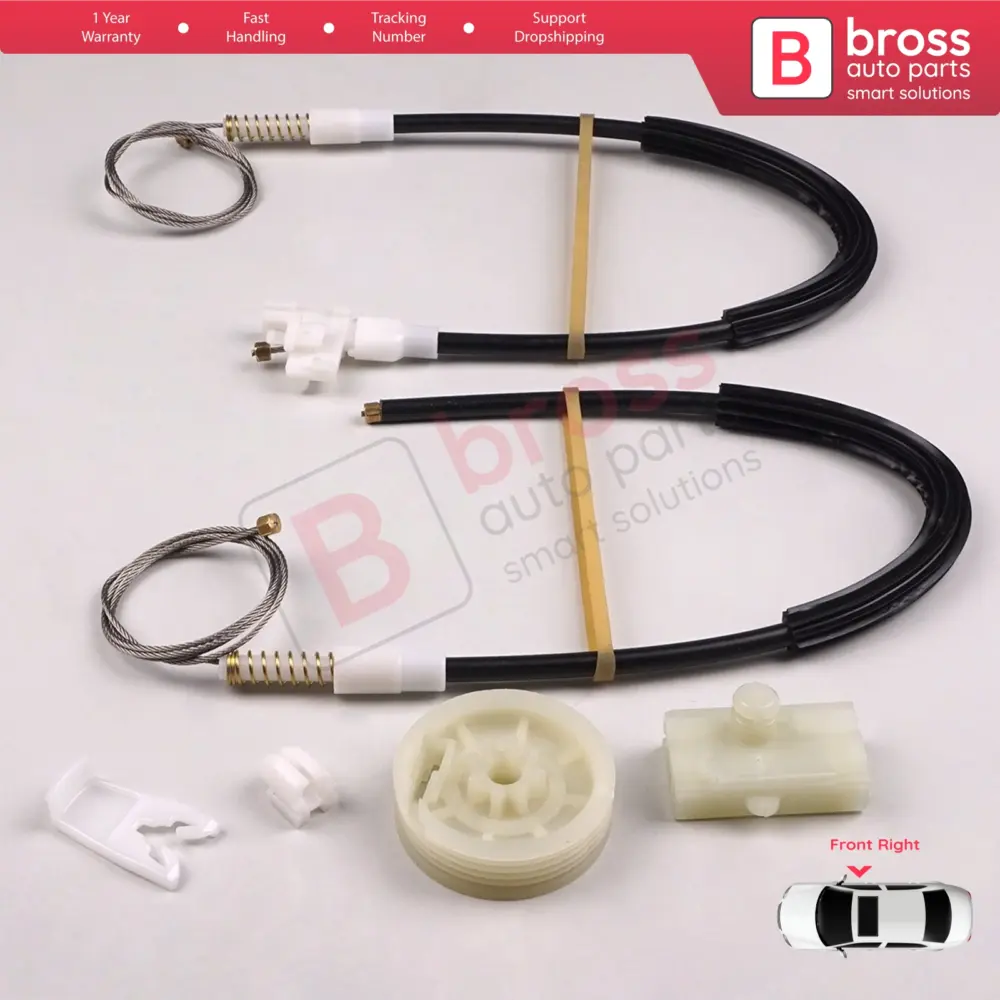 Kit Riparazione Alzacristallo Anteriore Destro per Renault Megane MK1 X64