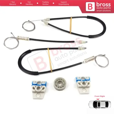 Kit Riparazione Alzacristallo Anteriore Destro per VW Golf Jetta MK5 1K