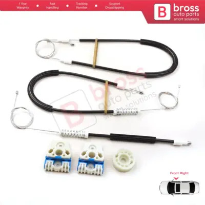 Kit Riparazione Alzacristallo Anteriore Destro per VW Passat B6 3C 2005-2011