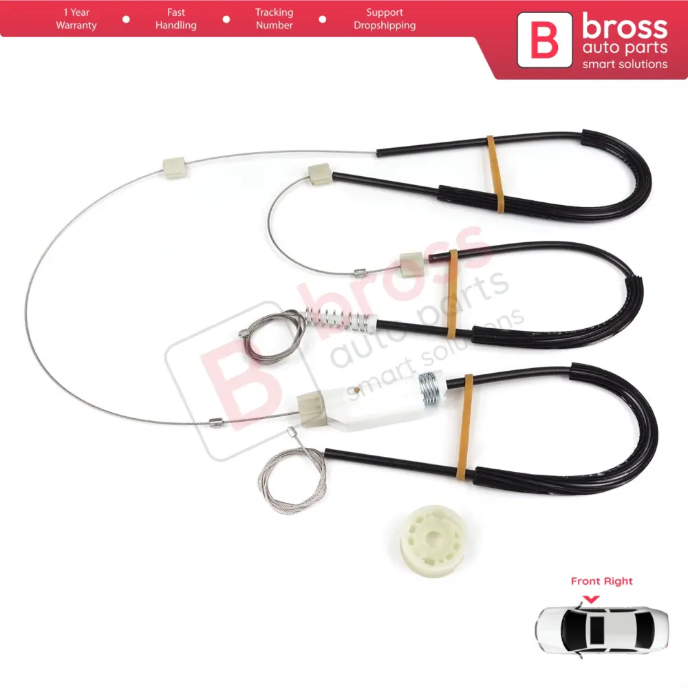 Kit Riparazione Alzacristallo Anteriore Destro per VW Passat Cc 357 358