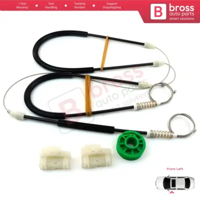 Kit Riparazione Alzacristallo Anteriore Sinistro per Audi A4 B5 8D 1994-2002