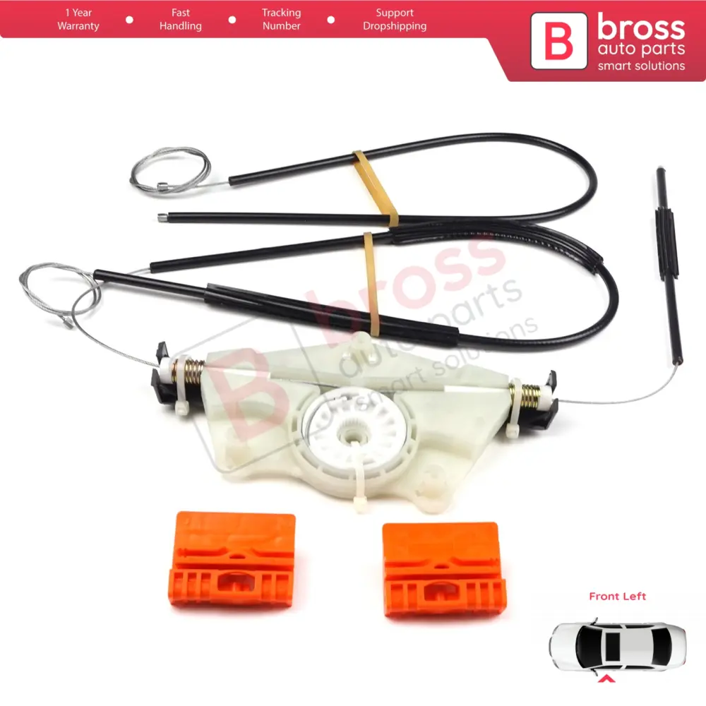 Kit Riparazione Alzacristallo Anteriore Sinistro per Audi A4 B6 B7 8E2 8E5 8ec