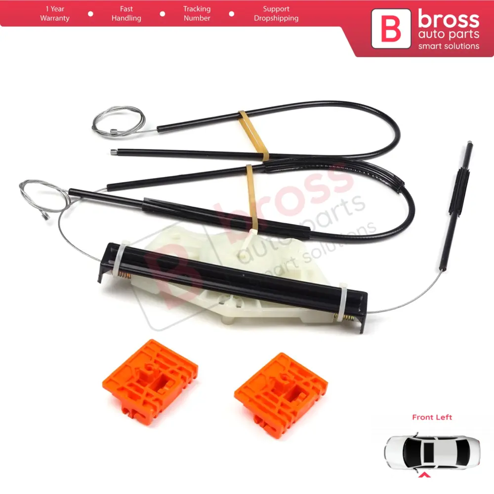 Kit Riparazione Alzacristallo Anteriore Sinistro per Audi A4 B6 B7 8E2 8E5 8ec