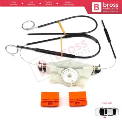 Kit Riparazione Alzacristallo Anteriore Sinistro per Audi A4 B6 B7 8E2 8E5 8ec
