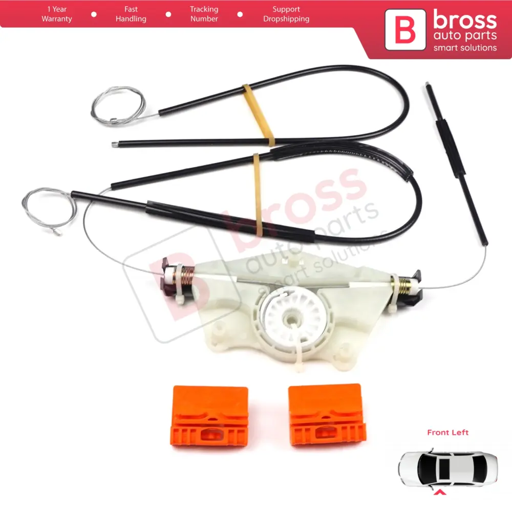 Kit Riparazione Alzacristallo Anteriore Sinistro per Audi A4 B6 B7 8E2 8E5 8ec
