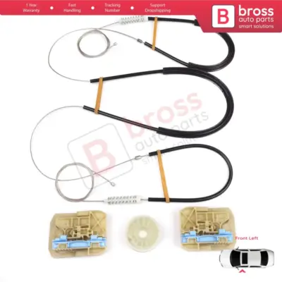 Kit Riparazione Alzacristallo Anteriore Sinistro per Audi A4 B8 2008-2015
