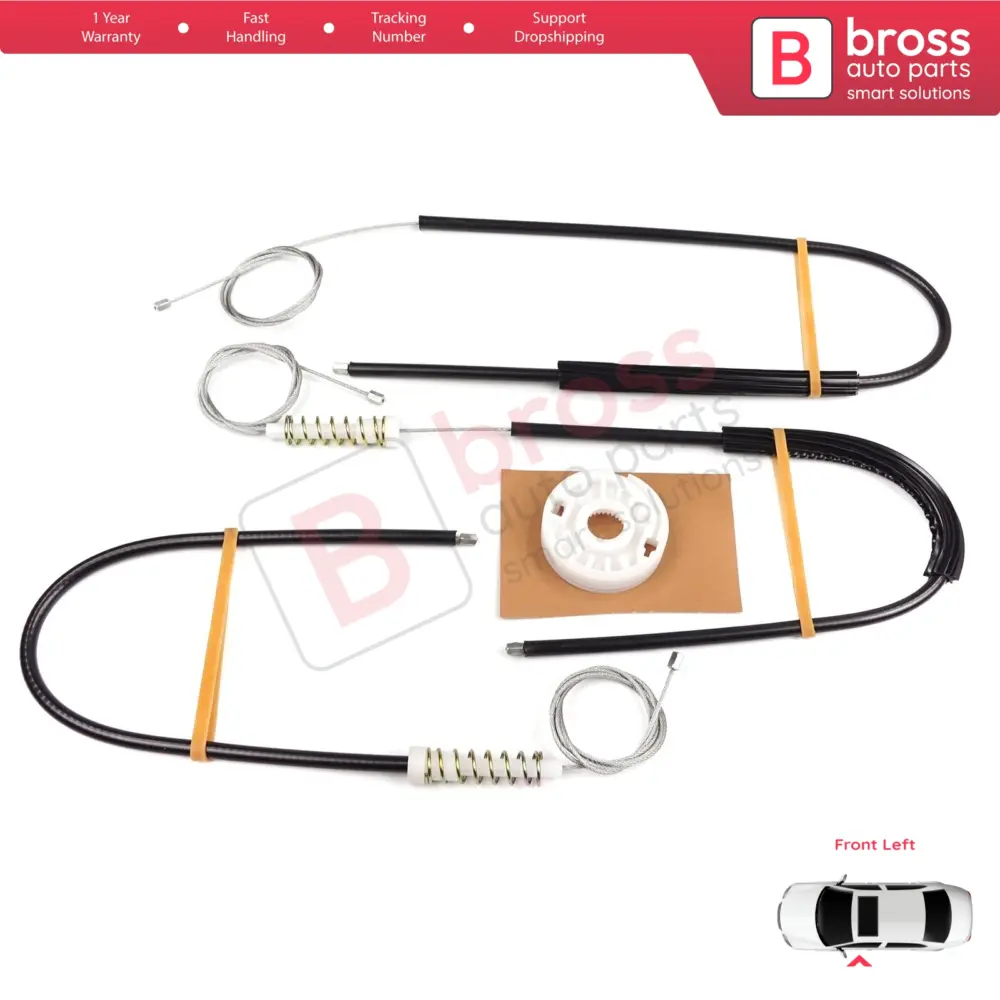 Kit Riparazione Alzacristallo Anteriore Sinistro per Audi A8 D3 4E 2002-2010