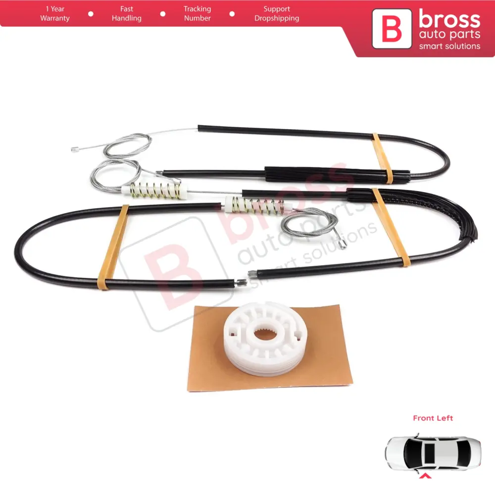 Kit Riparazione Alzacristallo Anteriore Sinistro per Audi A8 D3 4E 2002-2010