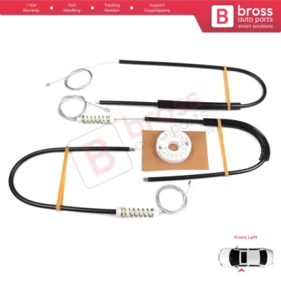Kit Riparazione Alzacristallo Anteriore Sinistro per Audi A8 D3 4E 2002-2010