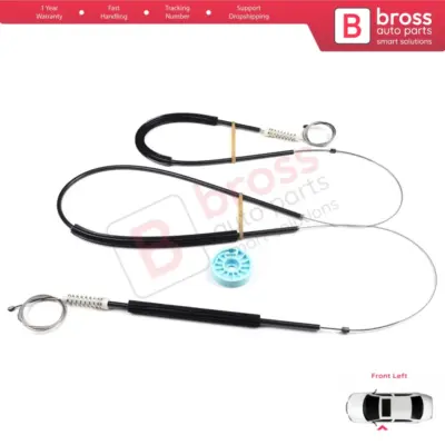 Kit Riparazione Alzacristallo Anteriore Sinistro per Audi Q7 4L 4lb 2006-2015