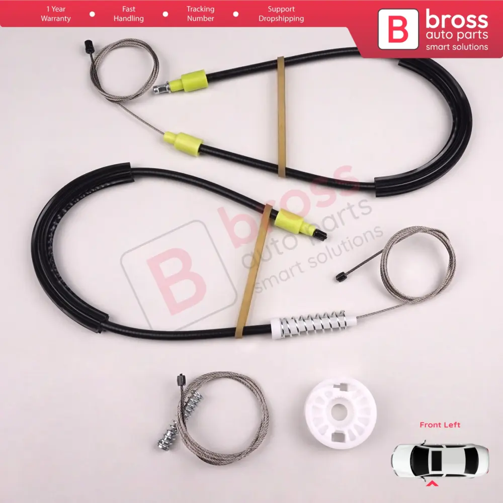 Kit Riparazione Alzacristallo Anteriore Sinistro per BMW Serie 3 E90 E91