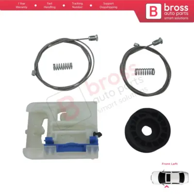 Kit Riparazione Alzacristallo Anteriore Sinistro per Ford Transit Custom