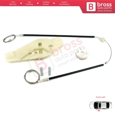 Kit Riparazione Alzacristallo Anteriore Sinistro per Toyota Corolla E10 AE100