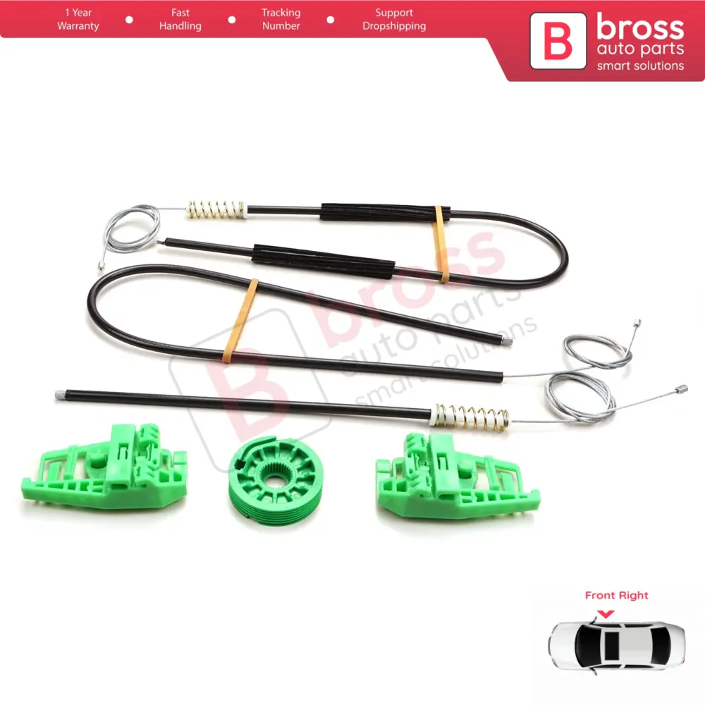 Kit Riparazione Alzacristallo Destro Anteriore per BMW Serie 3 E46 Compact