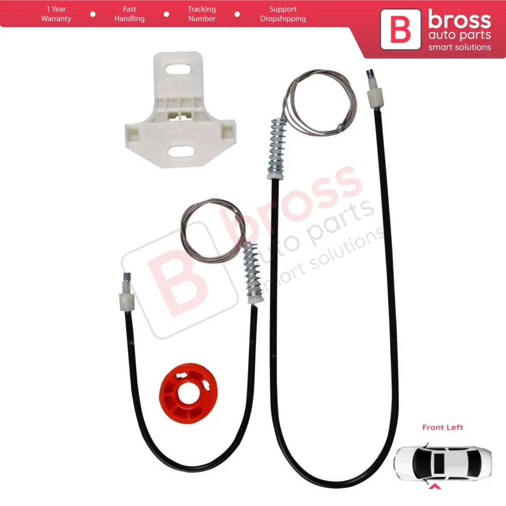 Kit Riparazione Alzacristallo Porta Sinistra per Daf CF65 CF75 CF85 2013-on