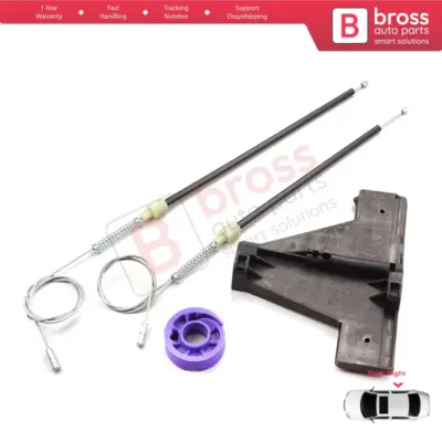 Kit Riparazione Alzacristallo Posteriore Destro per Audi A3 MK2 8P 2003-2013