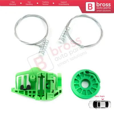 Kit Riparazione Alzacristallo Posteriore Destro per BMW Serie 3 E90 E91