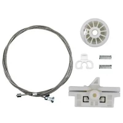 Kit Riparazione Cavo Alzacristallo Anteriore Destro per Citroen Nemo