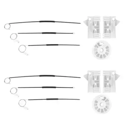 Kit Riparazione Finestrini Anteriori Destro e Sinistro per Renault Laguna 2