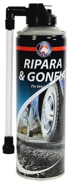 Kit Riparazione Pneumatici Auto Sigillante Antiforatura Gonfia Gomme 300 ml
