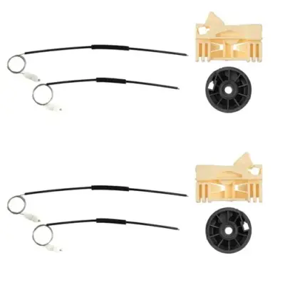 Kit Riparazione Vetro Destro e Sinistro per Renault Clio 2 Porte