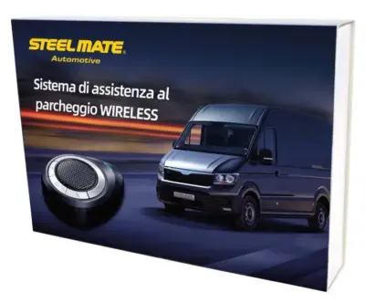 Kit sensori parcheggio posteriori wireless distanza auto accessori