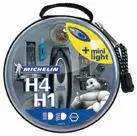 Kit sicurezza auto con lampade alogene H4 H1 illuminazione veicolo