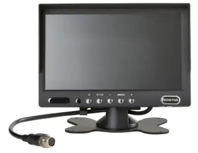 Kit telecamera posteriore digitale con monitor LCD 7 pollici