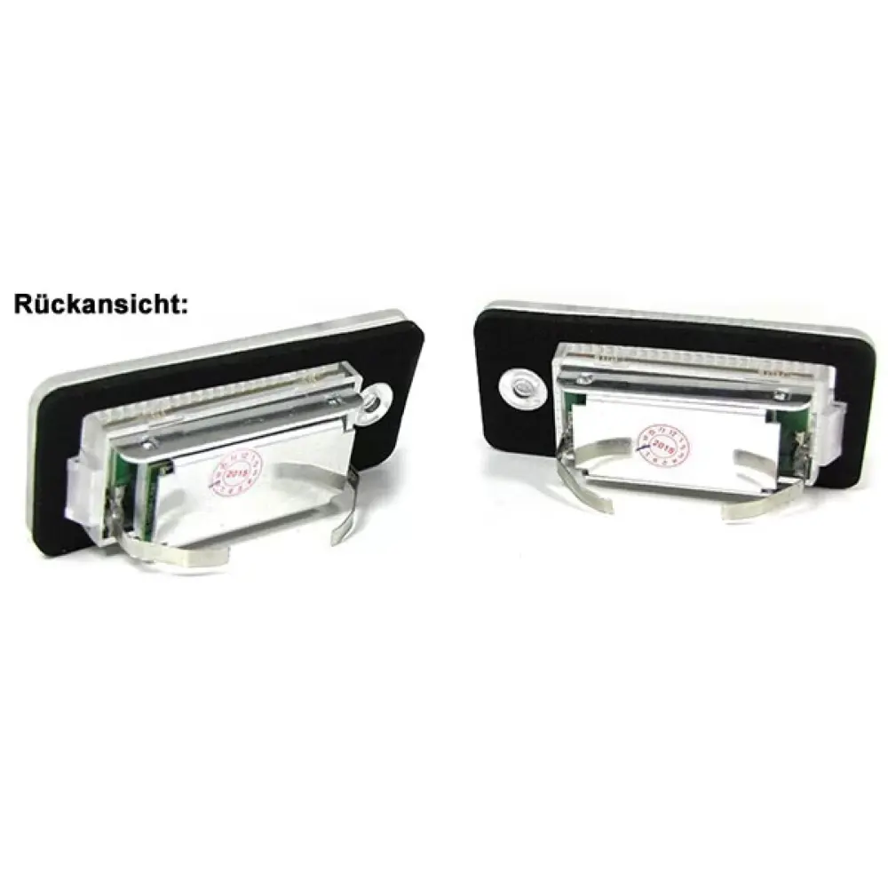 Lampada Targa LED Bianca 6000k per Audi A3 8P A4 B6 A6 4F Q7 Tdl