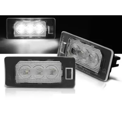 Lampade LED Targa Posteriori 3 LED Canbus 2 Pezzi per BMW 1 E82
