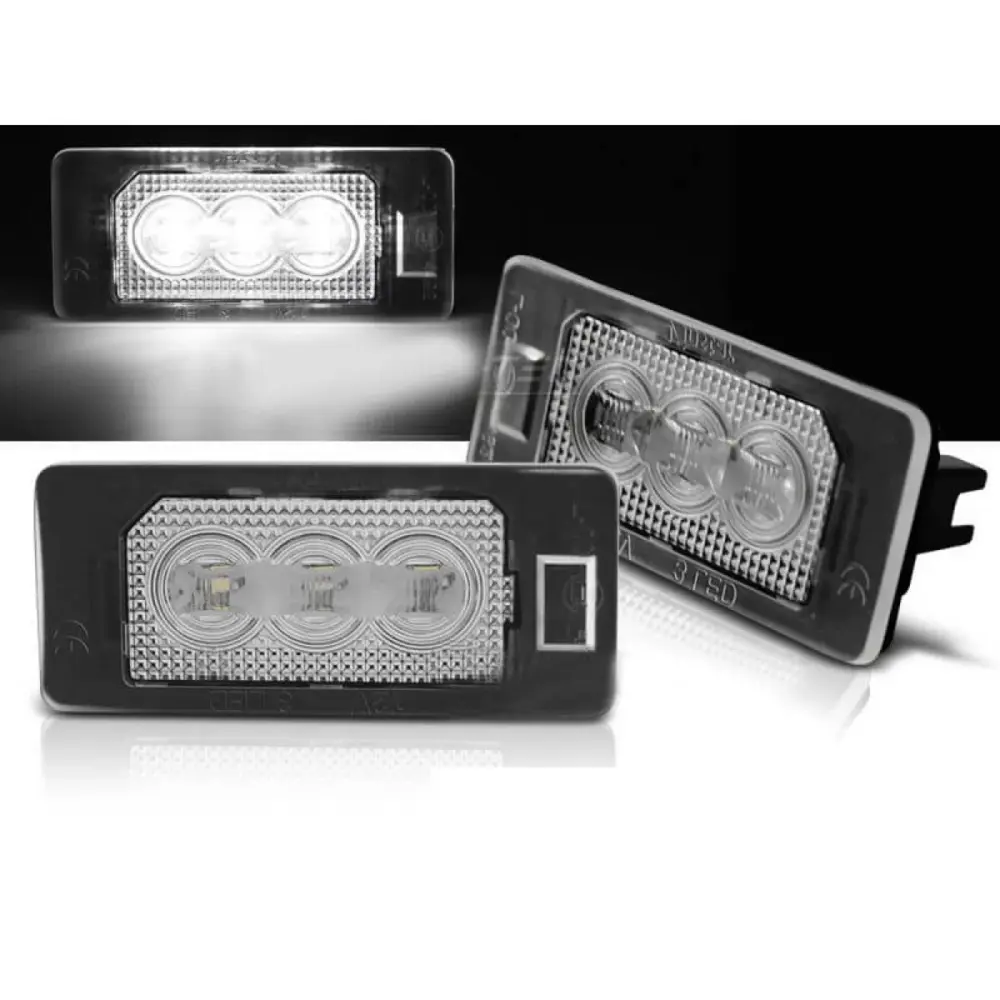 Lampade LED Targa Posteriori 3 LED Canbus 2 Pezzi per BMW 1 E82
