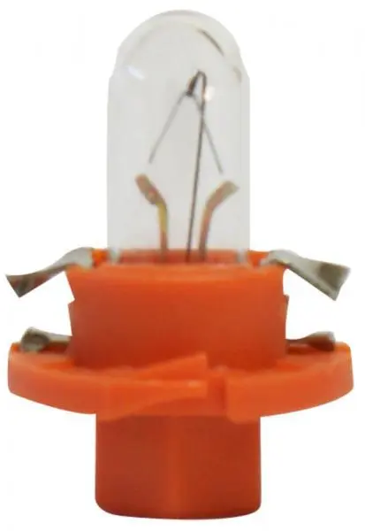 Lampadina alogena 12V 1,2W luce bianca ricambio illuminazione auto