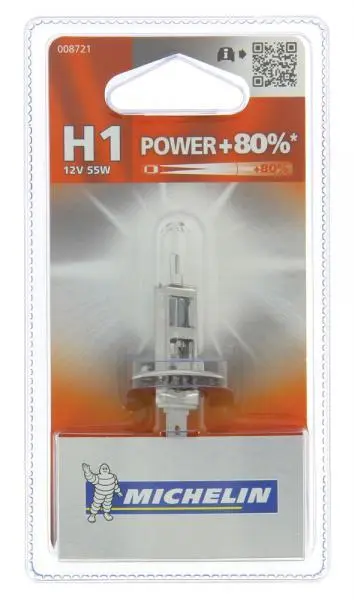 Lampadina auto alogena 12V 55W luce potenziata alta efficienza