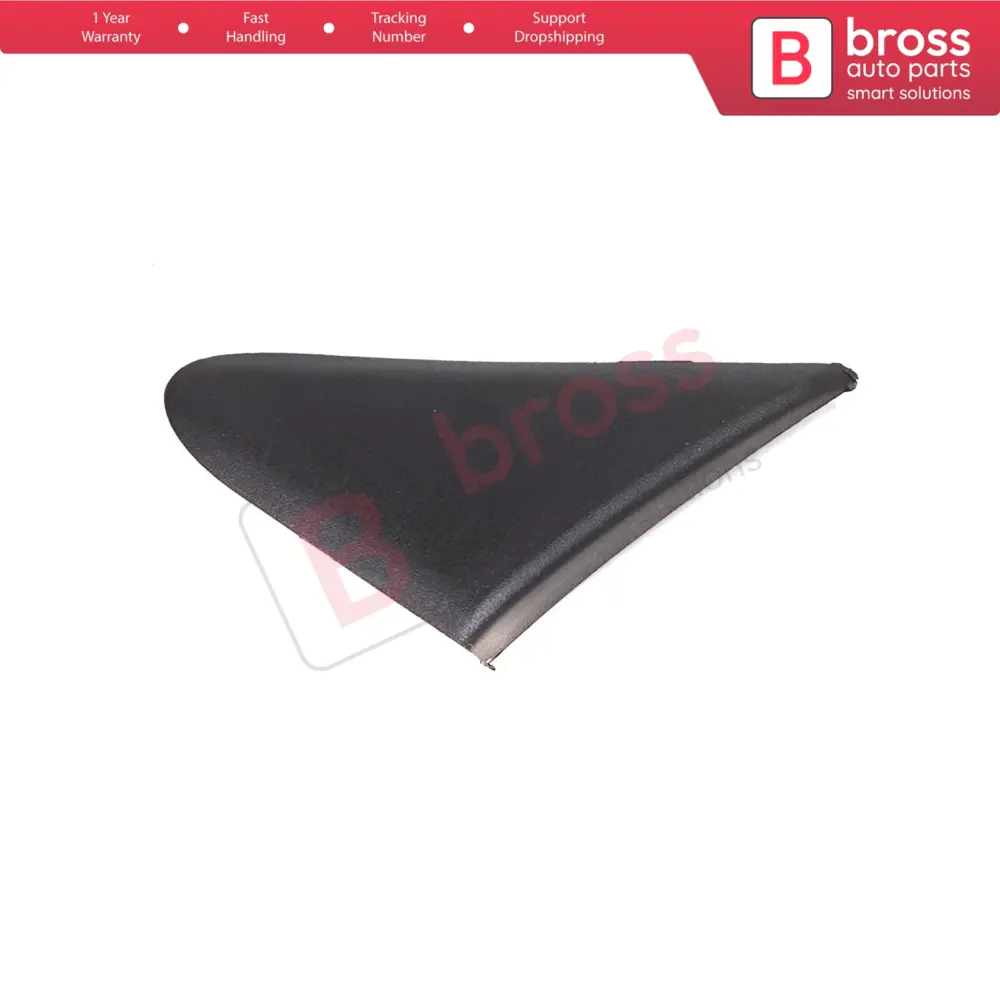 LEFT Side View Mirror Triangle Fender Corner Trim Cover per Renault