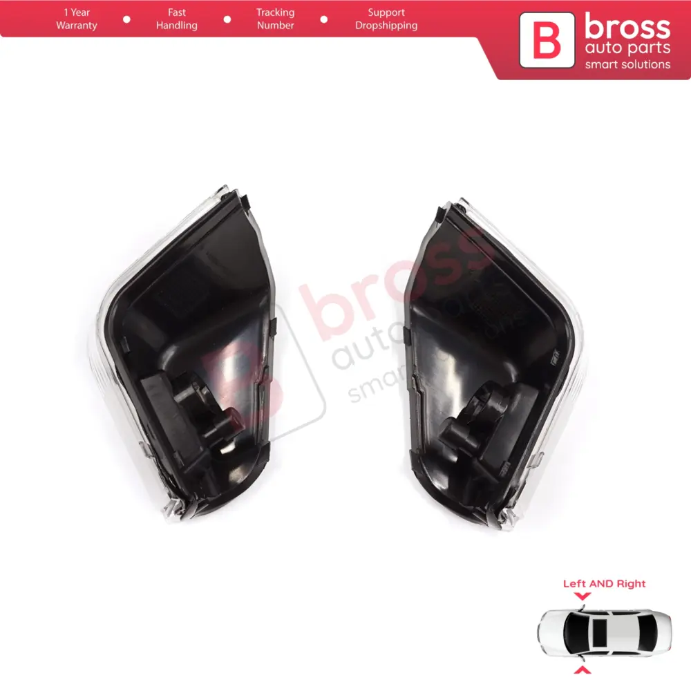 Lente Freccia Specchietto Anteriore Dx e Sx per VW Crafter MK1 Mercedes