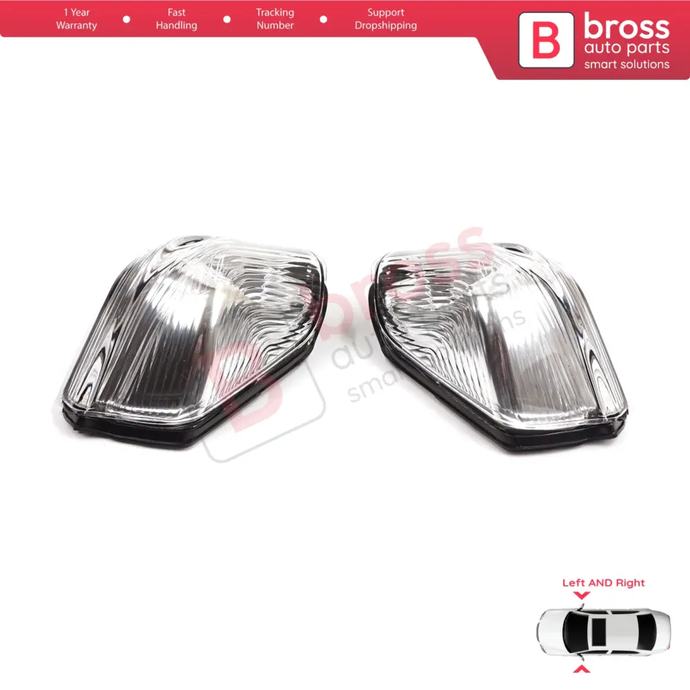Lente Freccia Specchietto Anteriore Dx e Sx per VW Crafter MK1 Mercedes